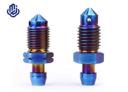 Cargol de titani de la pinça de fre de la motocicleta