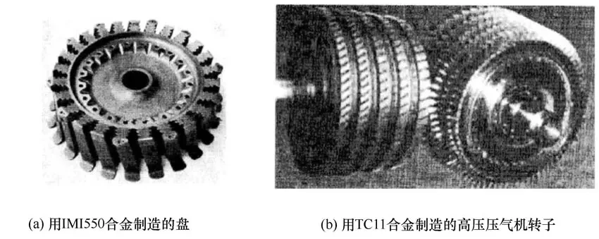 Titanium alloy parts for engineswebp